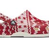 Crocs (WMNS) klassinen lomapusero Graphic ”Red White” 209237-90H