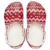 Crocs (WMNS) klassinen lomapusero Graphic ”Red White” 209237-90H