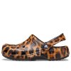 Crocs (WMNS) Klassinen puukengän eläin Printing Ranta Casual Sandaalit Leopardikuvio 206676-90L