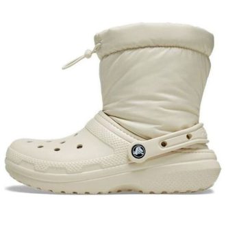 Crocs (WMNS) klassinen vuoratut neo-puhvisaappaat ”beige” 206630-2Y2 Crocs (WMNS) klassinen vuoratut neo-puhvisaappaat ”beige” 206630-2Y2