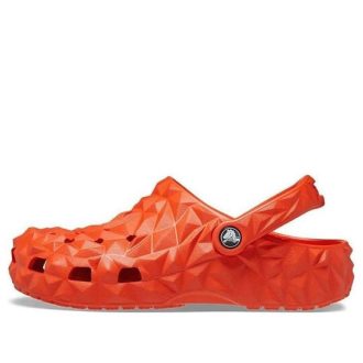 Crocs (WMNS) klassiset geometriset puukengät ”oranssi” 209563-84J Crocs (WMNS) klassiset geometriset puukengät ”oranssi” 209563-84J