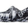 Crocs (WMNS) klassiset vuoratut puukenkäsandaalit ”Marbled White Black” 207180-103