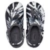 Crocs (WMNS) klassiset vuoratut puukenkäsandaalit ”Marbled White Black” 207180-103