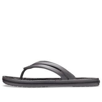 Crocs (WMNS) Leopard print Tulostus Flip-Flops -kenkä musta 206490-02W