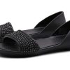 Crocs (WMNS) Lina Ebellished D”Orsay Flat ”black” 204361-060