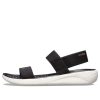 Crocs (WMNS) LiteRide Fashion mustat sandaalit 205106-066
