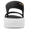 Crocs (WMNS) LiteRide Fashion mustat sandaalit 205106-066