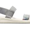 Crocs (WMNS) Literide Graphic Sandaalit ”Grey” 205375-0E9