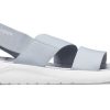 Crocs (WMNS) LiteRide Harmaa Vaaleansininen Sandaalit ”Gray White” 206081-00J