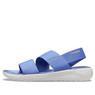 Crocs (WMNS) LiteRide kevyet taivaansiniset sandaalit 206081-4SE