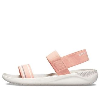 Crocs (WMNS) LiteRide vaaleanpunaiset sandaalit 205106-6KP