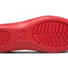 Crocs (WMNS) litteät punaiset sandaalit 202811-8C1 Crocs (WMNS) litteät punaiset sandaalit 202811-8C1