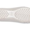 Crocs (WMNS) Minimalistiset rento litteät valkoiset sandaalit 206106-018