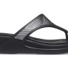 Crocs (WMNS) Monterey Metallic Tyylikkäät Mustat Tohvelit 206850-001