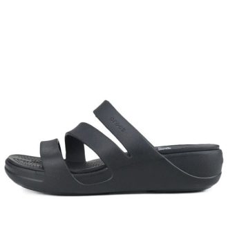 Crocs (WMNS) Monterey Strappy Wedge 206304-001 Crocs (WMNS) Monterey Strappy Wedge 206304-001