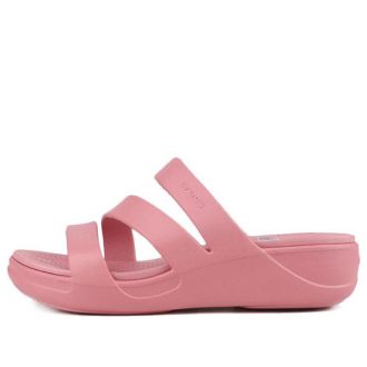Crocs (WMNS) Monterey Strappy Wedge ”Pink” 206304-682 Crocs (WMNS) Monterey Strappy Wedge ”Pink” 206304-682