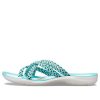 Crocs (WMNS) neulotut varvastossut Sininen valkoinen 205728-4DY