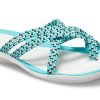 Crocs (WMNS) neulotut varvastossut Sininen valkoinen 205728-4DY