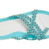 Crocs (WMNS) neulotut varvastossut Sininen valkoinen 205728-4DY
