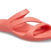 Crocs (WMNS) oranssinpunaiset tossut 206756-6SL