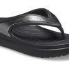 Crocs (WMNS) paksupohjaiset mustat tossut 206919-001