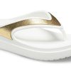 Crocs (WMNS) paksupohjaiset valkokultaiset tossut ”White Gold” 206919-100