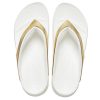 Crocs (WMNS) paksupohjaiset valkokultaiset tossut ”White Gold” 206919-100