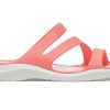 Crocs (WMNS) Pehmeä Pohja Cozy Urheilu Punaiset Sandaalit 203998-6SL Crocs (WMNS) Pehmeä Pohja Cozy Urheilu Punaiset Sandaalit 203998-6SL
