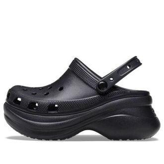 Crocs (WMNS) Pieni valas Retro Crocs paksupohjaiset mustat sandaalit 206302-001 Crocs (WMNS) Pieni valas Retro Crocs paksupohjaiset mustat sandaalit 206302-001