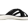 Crocs (WMNS) Ranta- ja allasliukumäet Tohvelit ”Black White” 205479-066