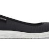 Crocs (WMNS) Reviva Cozy hengittävät matalat topit Athleisure vapaa-ajan urheilukenkä Musta valkoinen 205880-066 Crocs (WMNS) Reviva Cozy hengittävät matalat topit Athleisure vapaa-ajan urheilukenkä Musta valkoinen 205880-066