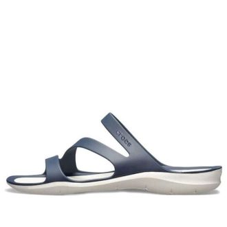 Crocs (WMNS) Sinivalkoiset sandaalit ”Blue White” 203998-462