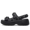 Crocs (WMNS) Skyline nastoitettu sandaalit ”Black” 209025-001