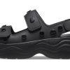 Crocs (WMNS) Skyline nastoitettu sandaalit ”Black” 209025-001