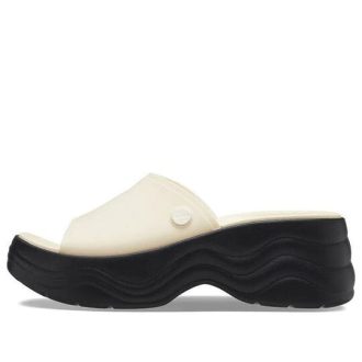 Crocs (WMNS) Skyline Slides ”Vanilla Black” 208182-1LG Crocs (WMNS) Skyline Slides ”Vanilla Black” 208182-1LG