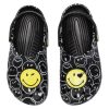 Crocs (WMNS) Smiley World Classic -kengät ”Black White Yellow” 873137