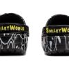 Crocs (WMNS) Smiley World Classic -kengät ”Black White Yellow” 873137