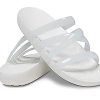 Crocs (WMNS) Splash Glossy Strappy Sandaali ”White” 208537-100