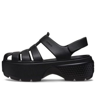 Crocs (WMNS) Stomp Fisherman sandaalit ”Black” 209938-001
