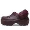 Crocs (WMNS) Stomp vuoratut puukengät ”Dark Cherry” 208546-6WD