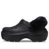 Crocs (WMNS) Stomp vuoratut puukengät ”Musta” 208546-001