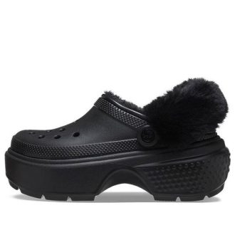 Crocs (WMNS) Stomp vuoratut puukengät ”Musta” 208546-001 Crocs (WMNS) Stomp vuoratut puukengät ”Musta” 208546-001