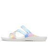Crocs (WMNS) Swiftwater Crocs Casual moniväriset solmiovärisandaalit ”valkoinen” 206894-928