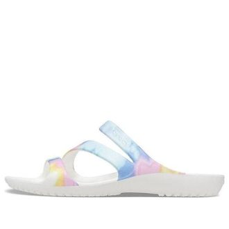 Crocs (WMNS) Swiftwater Crocs Casual moniväriset solmiovärisandaalit ”valkoinen” 206894-928