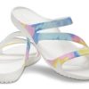 Crocs (WMNS) Swiftwater Crocs Casual moniväriset solmiovärisandaalit ”valkoinen” 206894-928