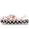 Crocs (WMNS) Timeless Clash Roses kukkapisteet puukengät ”White Red Black” 205372-97D