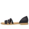 Crocs (WMNS) Tulum Flat Sandaalit ”Musta” 206109-00W
