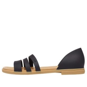 Crocs (WMNS) Tulum Flat Sandaalit ”Musta” 206109-00W
