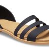 Crocs (WMNS) Tulum Flat Sandaalit ”Musta” 206109-00W