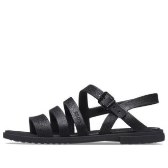 Crocs (WMNS) Tulum sandaalit ”All Black” 206737-0L9